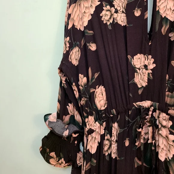 H&M × Johanna Ortiz Floral Maxi Dress Size Medium BLOGGER FAVE - Picture 16 of 16